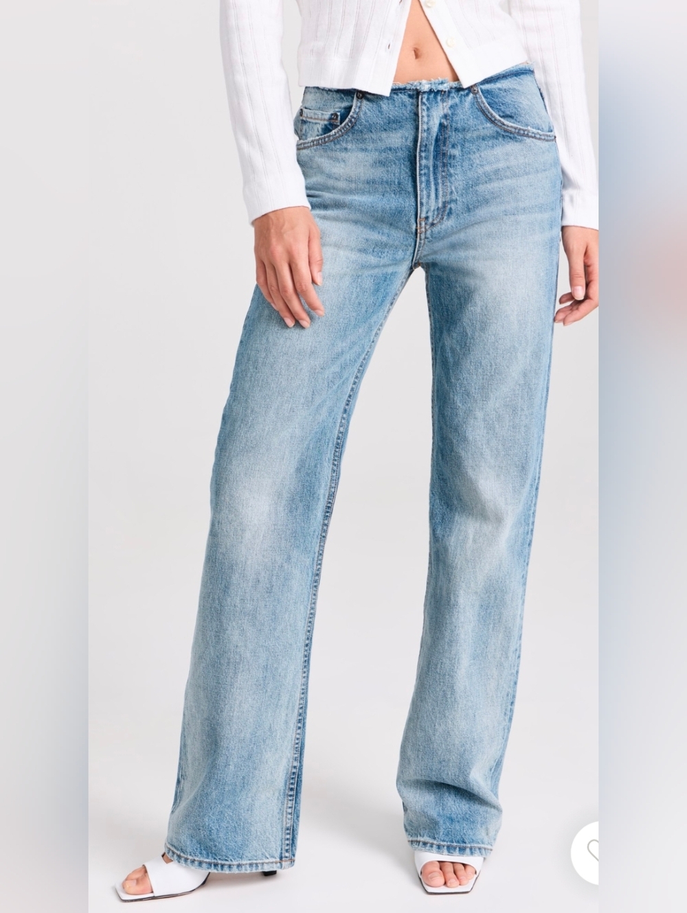 NWT Sz 26 AskkNY No Waist Band Jeans